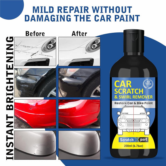 ScratchXpert Car Scratch Removal Cream - Restores Your Car Shine Instantly